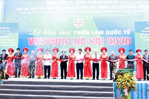 Khai mạc Triển lãm Quốc tế xây dựng VIETBUILD Hà Nội 2020